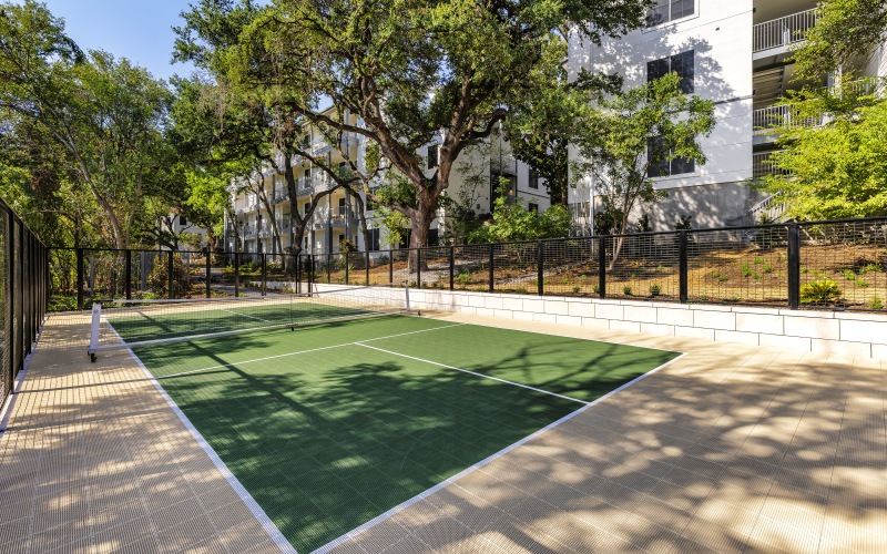 Pickle Ball Court at The Lola South Congress